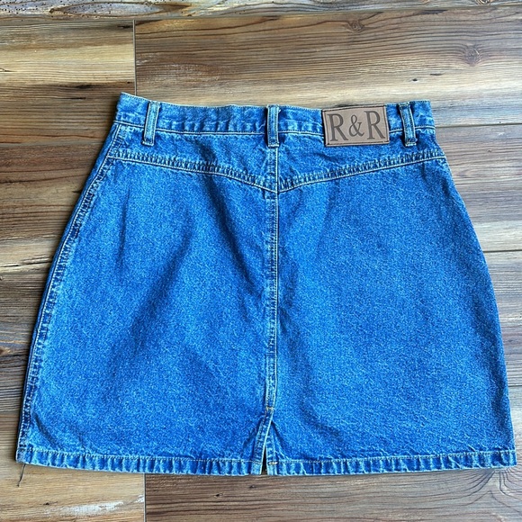 💖Rock & Rose mini denim skirt with lacing - Picture 2 of 5